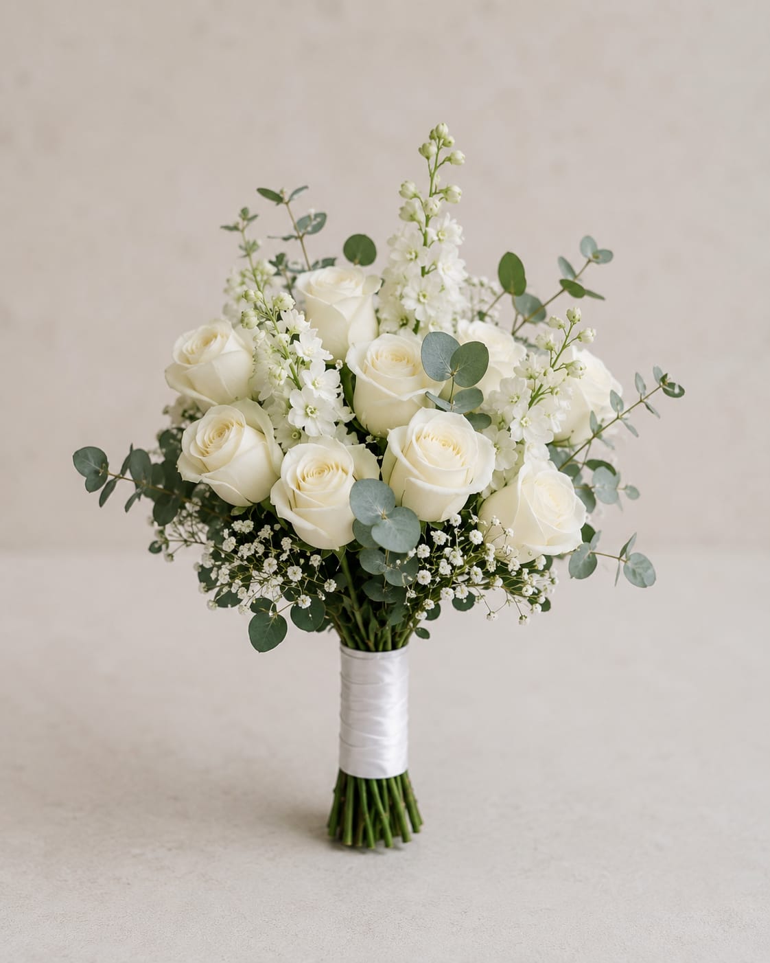 Simply Elegant Bridal Bouquet | Blossomly - Blossomly