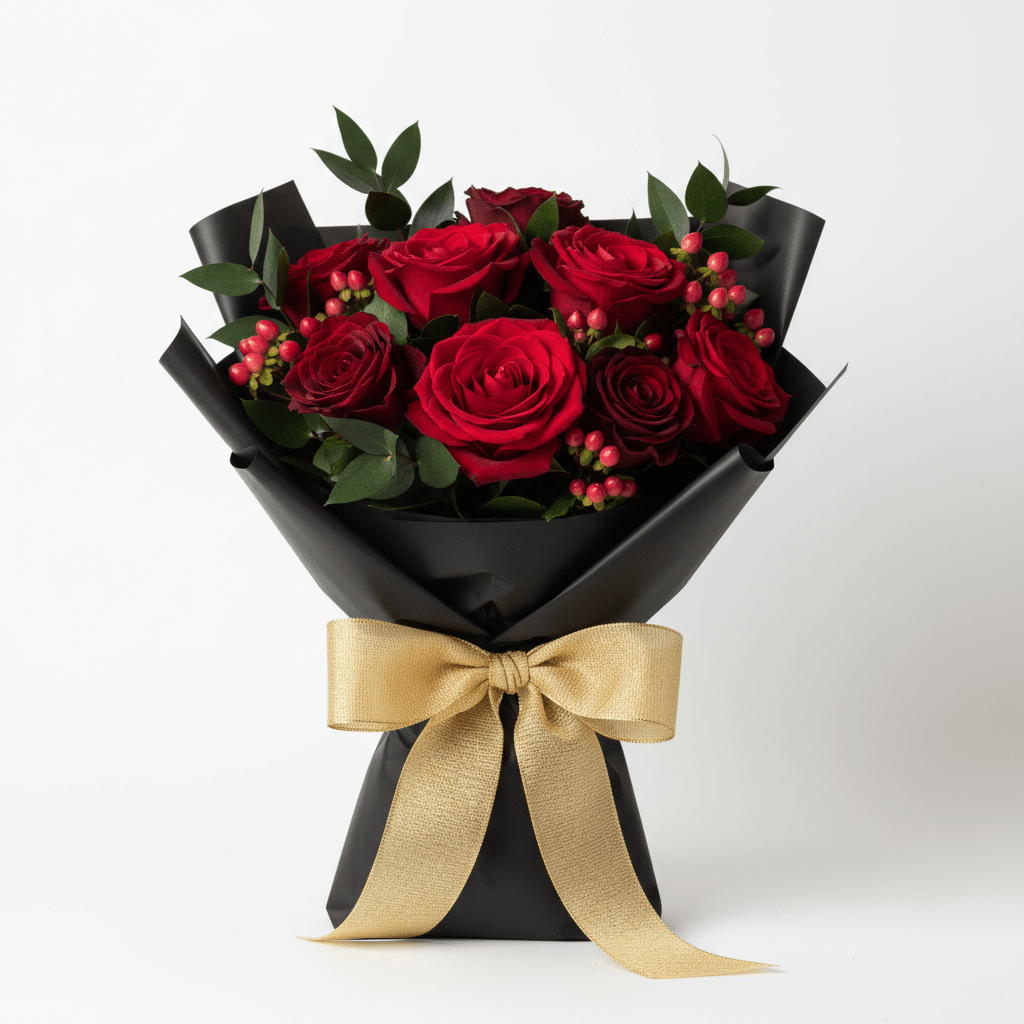 Dark Romance Valentine's Bouquet - Blossomly