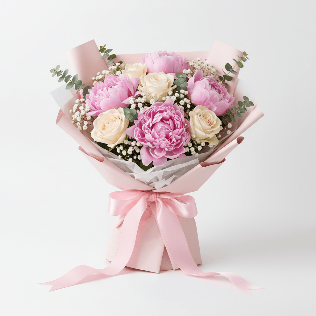 Mother's Day Peony Bouquet - Blossomly