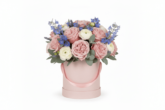 Mother's Day Luxury Hatbox | Blossomly - Blossomly