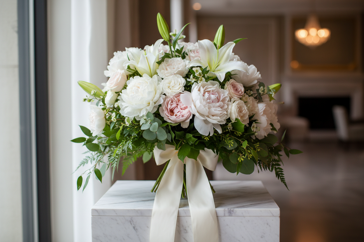 Peony and Lily Mix Bouquet