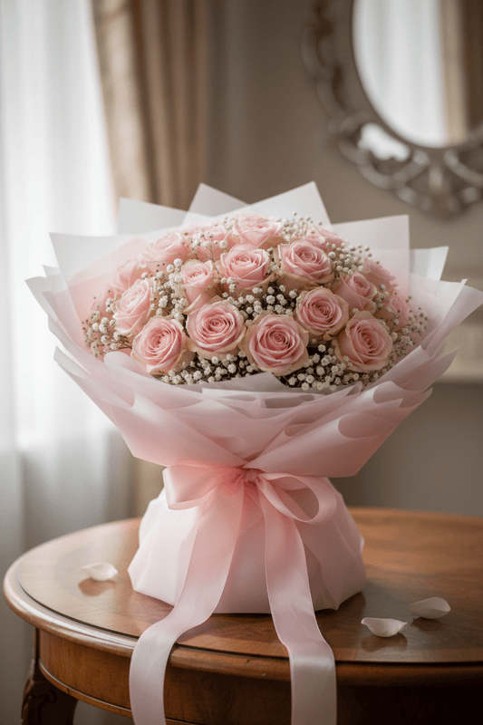Pinkie Blossom Bouquet by Blossomly - Blossomly